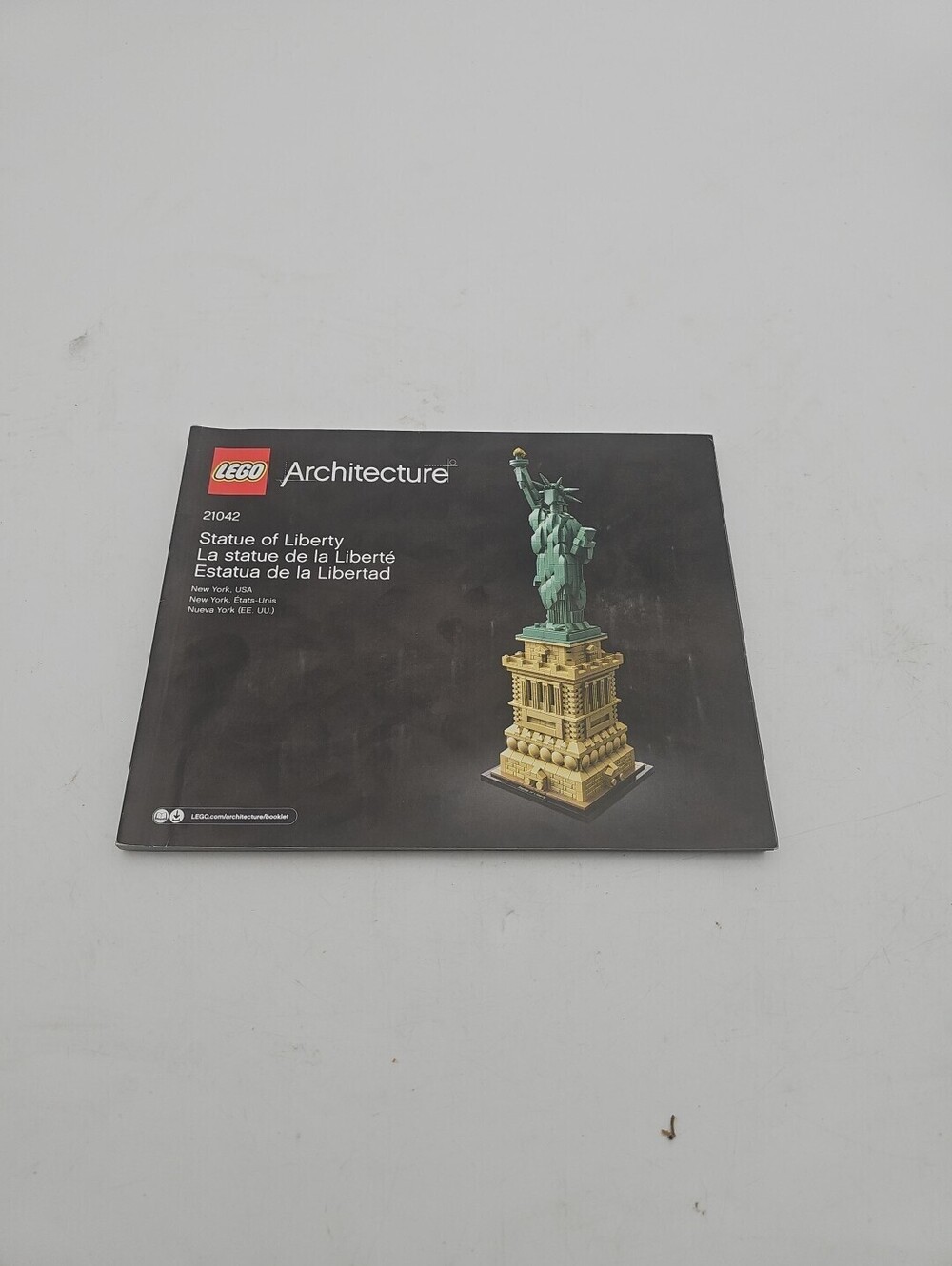 Lego Instruction Manual ONLY: Architecture - 21042 Statue Of Liberty 2018 USA